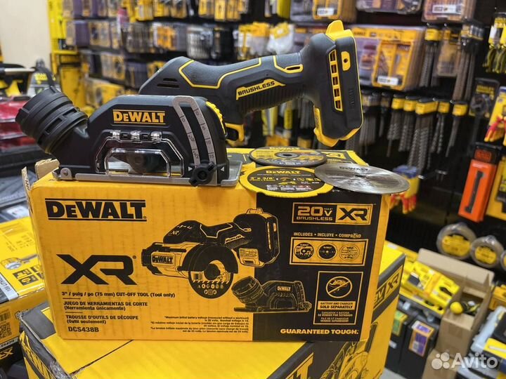 Мини болгарка dewalt DCS438 B 20V 1 Год гарантии