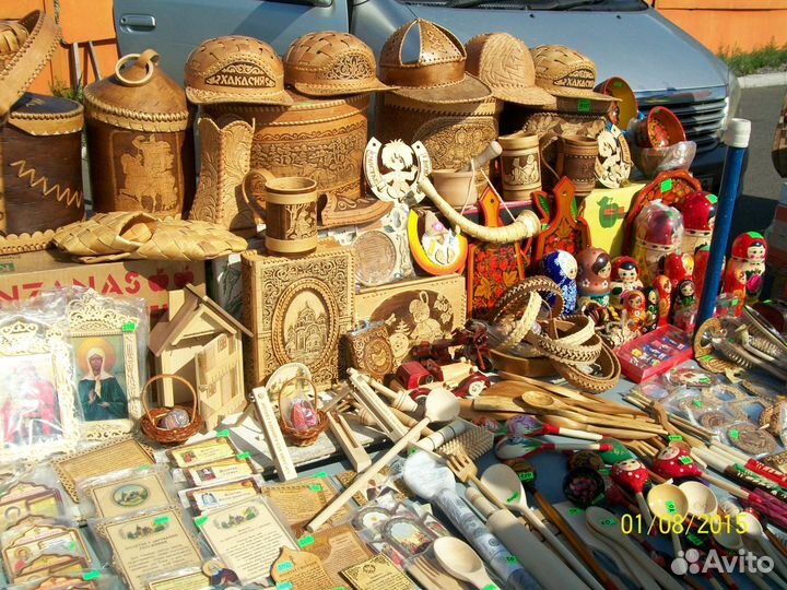 Игрушка деревянная Матрёшка, Новые