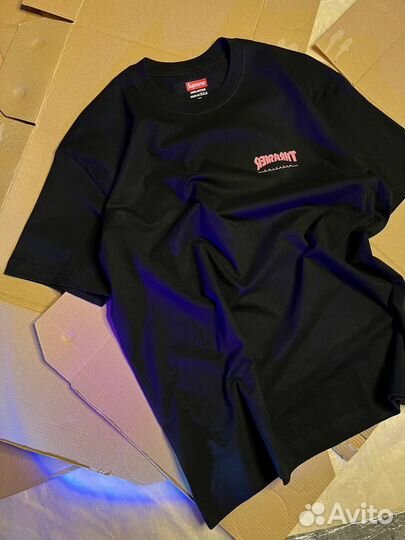 Футболка supreme x trasher