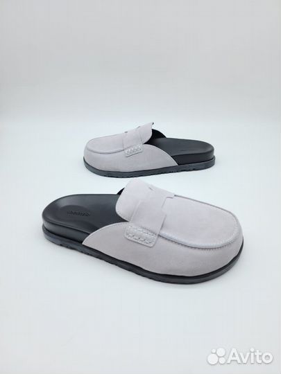 Сабо замшевые Hermes