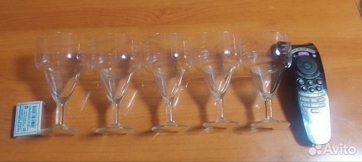 Бокалы, стаканы 5шт. 70-е гг. СССР
