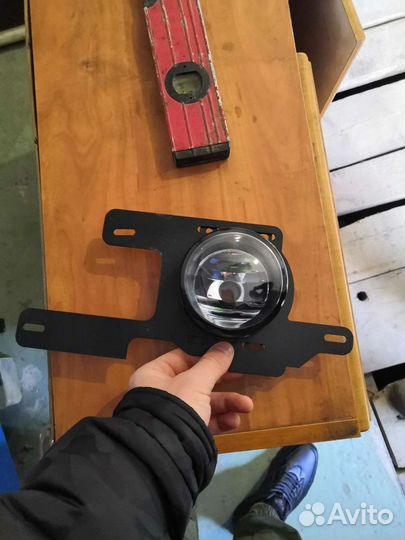 Крепление туманки vektra c. Переходная рамка птф