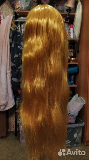 Парик для косплея цветной