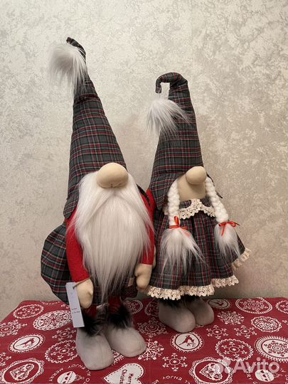 Ручная работа скандинавский гном 70см