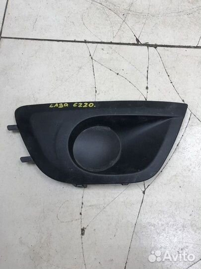 Накладка бампера под птф LADA Granta