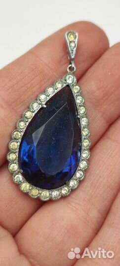 Подвес кулон винтажный сер. XX в. №28 289 Размер и