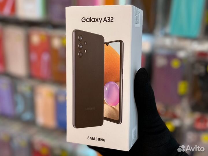 Samsung Galaxy A32 Black (Новый, Гарантия, Кредит)