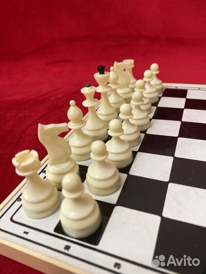 Шахматы СССР №147 магнитные дорожные средние