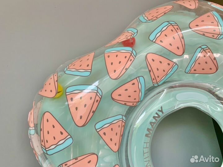 Круг для плавания happy baby