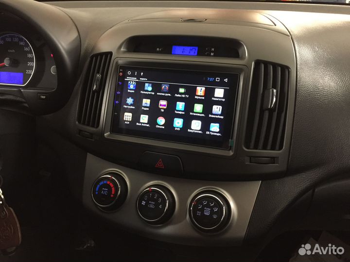 Android магнитола Hyundai Elantra HD, есть Teyes