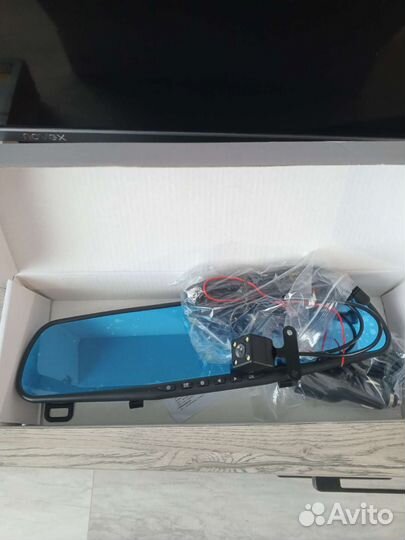 Зеркало регестратор с камерой заднего вида