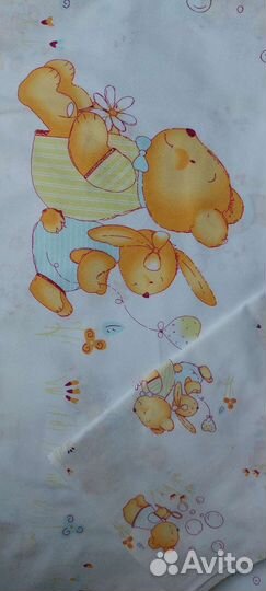 Комплект детского постельного белья с бортиками