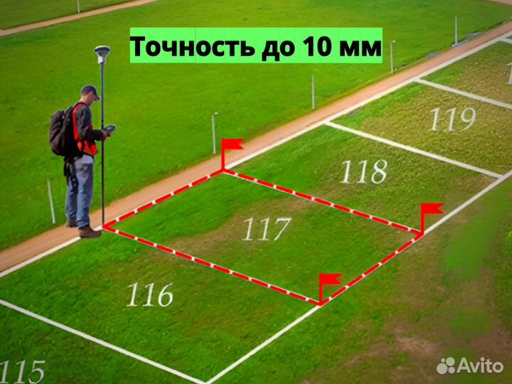 Услуги геодезиста Вынос границ участка