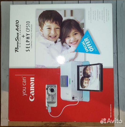 Фотопринтер canon selphy CP510