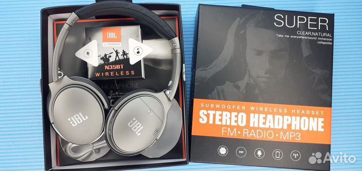 Наушники Беспроводные JBL Профессиональный звук