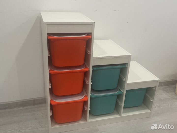 Стеллаж IKEA белый