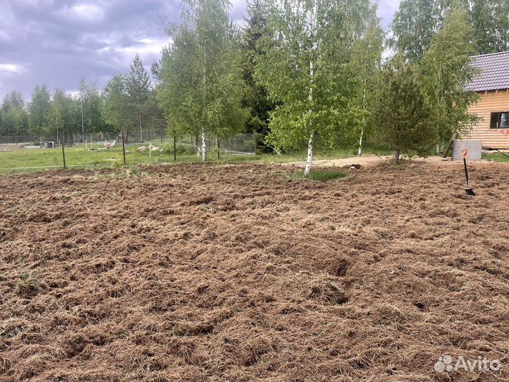 Культивация/фрезеровка/вспашка земли