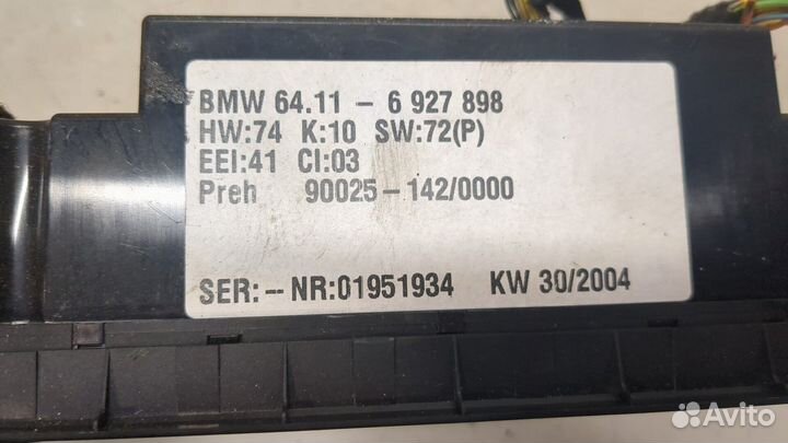 Переключатель отопителя BMW X5 E53, 2004