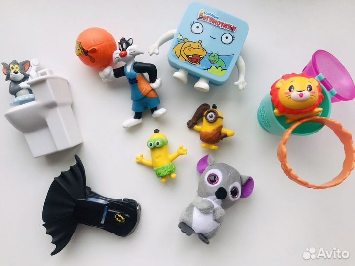 Игрушки из макдональдса хэппи мил