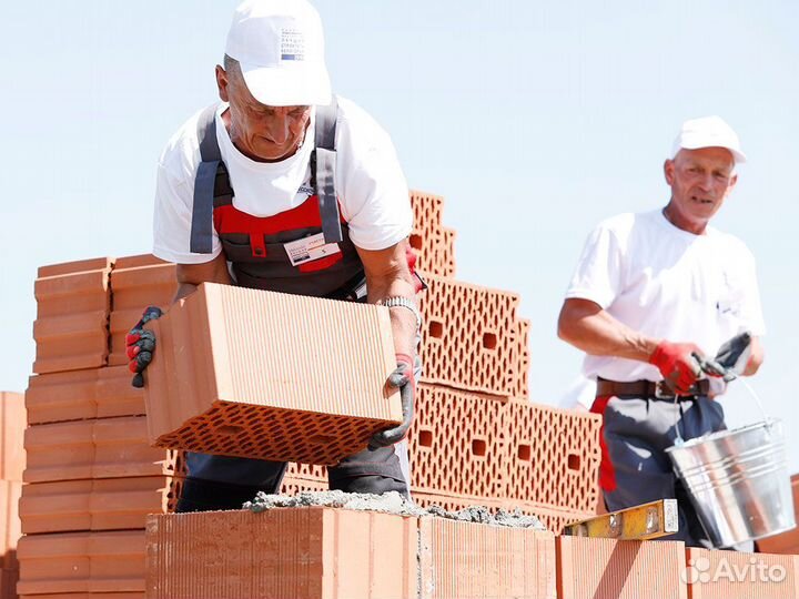 Нужны на полный рабочий день каменщики