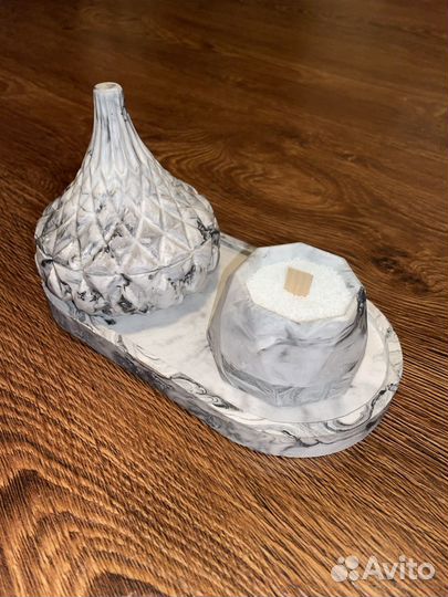 Гипсовая шкатулка