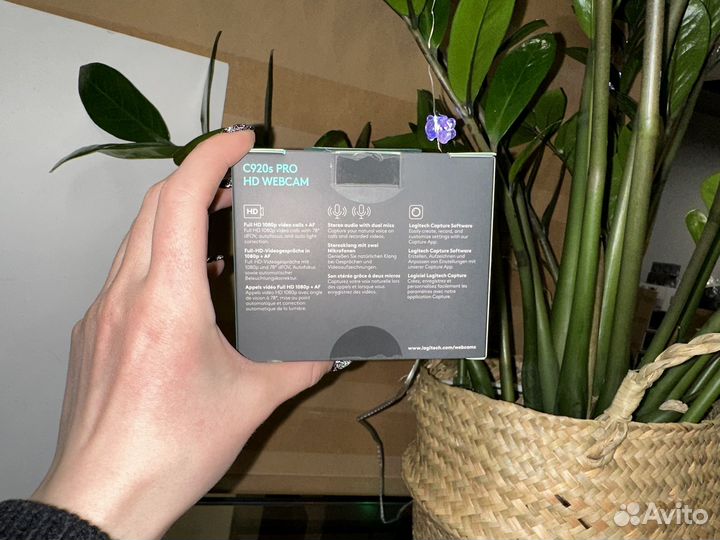 Веб-камера Logitech C920S HD Pro Webcam