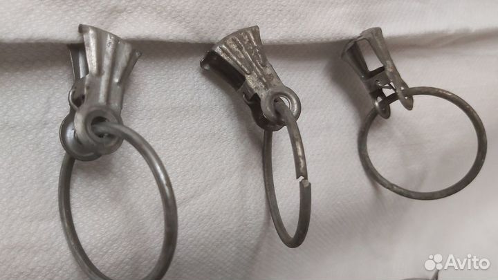 Кольца с зацепами, для штор, (30шт.,ретро, СССР )