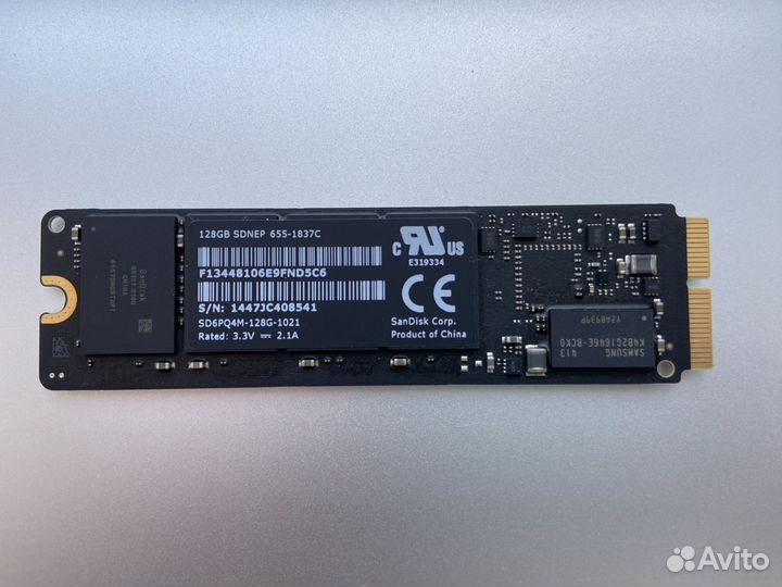 Apple SSD 128 Гб MacBook Air