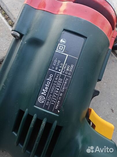 Ударная дрель Metabo W 1010