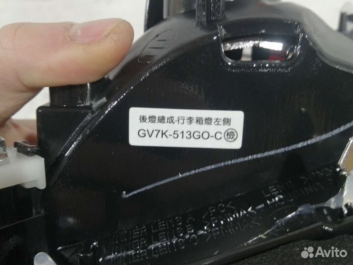 Фонарь внутренний левый mazda 6 GH 10-13 в крышку