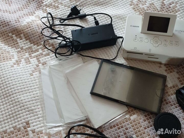 Фотоаппарат и фотопринтер canon