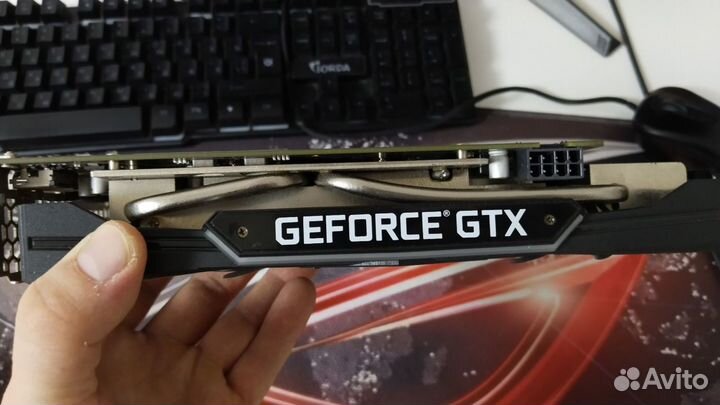 Видеокарта gtx 1660 ti 6gb Gainward ghost