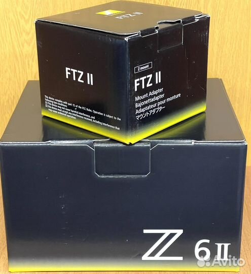 Nikon Z6 II+Nikon FTZ II новый, Русское меню