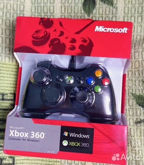 Геймпад xbox 360 проводной