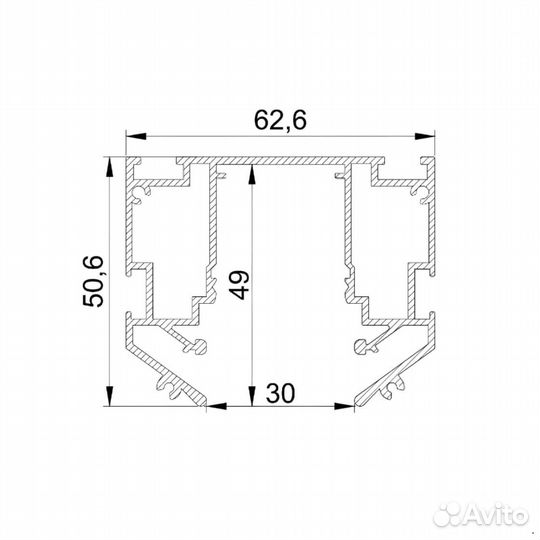 Профиль для натяжных потолков