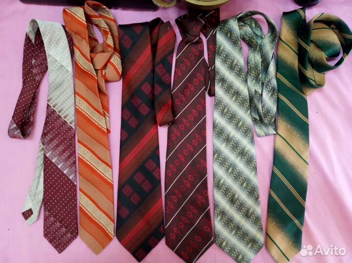 СССР ретро галстуки зажимы запонки