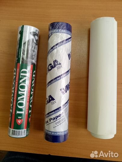 Бумага факсовая