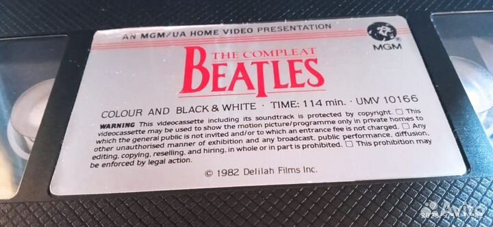 Видео фильм VHS The compleat Beatles 82 год