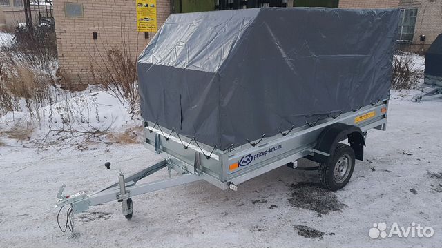 Прицеп для перевозки стоительных грузов