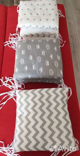 Бортики в детскую кроватку