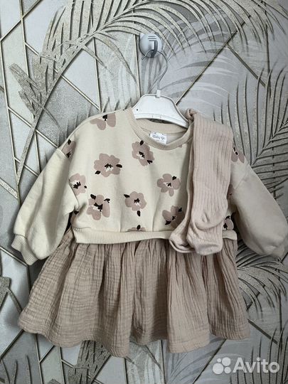 Платье наряд для девочки 80