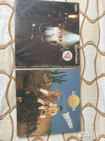 Пластинки виниловые