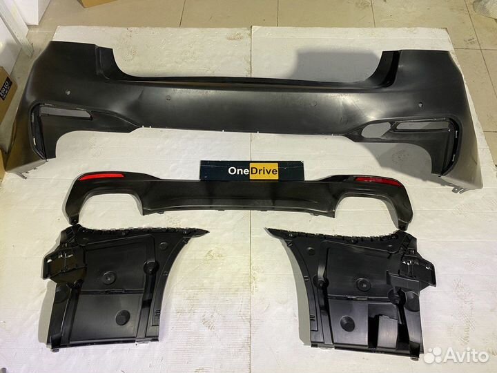 BMW 5 G30 задний М бампер Мпакет Мтех