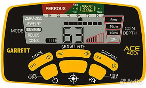 Металлодетектор garrett ACE 400i