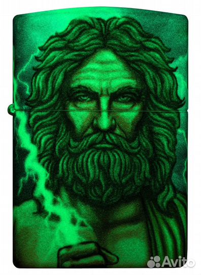 Зажигалка Zippo 49193 Greek God Clash Design