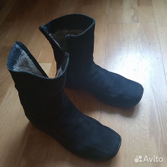 Женские сапожки, размер 40, б/у