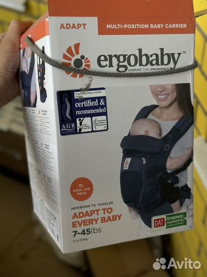 Ergobaby adapt оригинал эргорюкзак кенгуру