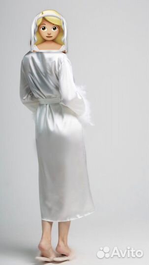 Свадебный халат