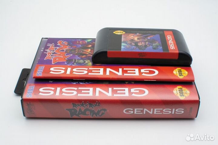 Картридж Rock N' Roll Racing - Sega Genesis