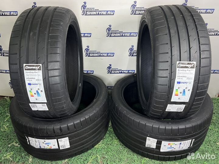 Gripmax SureGrip Pro Sport 285/40 R22 и 325/35 R22 114Y